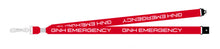 Load image into Gallery viewer, LANYARD - GREY NUNS EMERGENCY